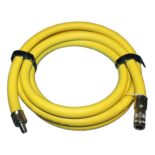 Füllschlauch 1,0 bar, 5 m lang, gelb